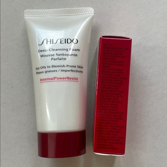 SET Shiseido Ultimune serum 10 ml and Deep Cleansing Foam  50 ml - Picture 3 of 4
